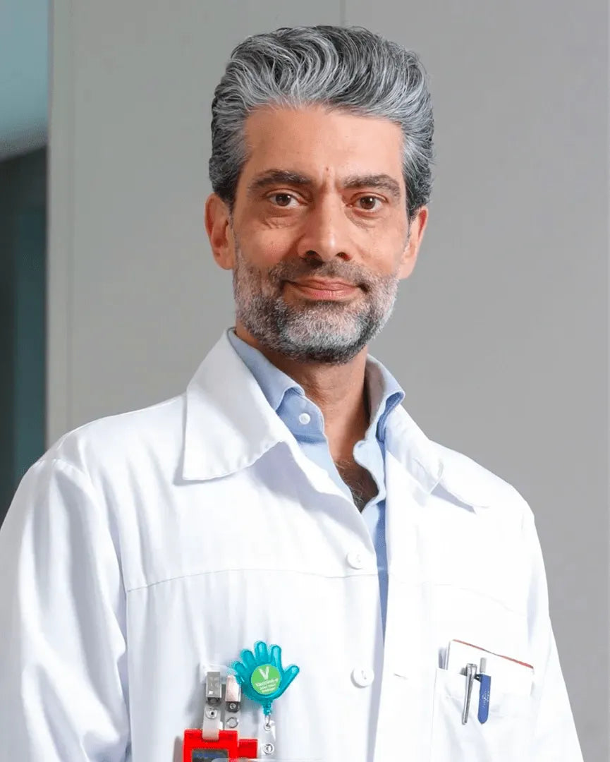 Dr Mehdi Namdar, Cardiologist & Electrophysiologist, University Hospital Geneva who is a recommended health professional that supports the use of the Oxa breathing exercise device